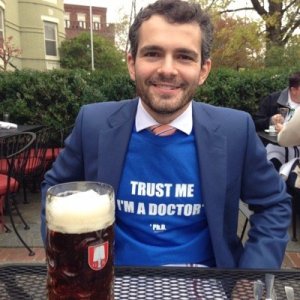 Ryan Anderson With a Beer